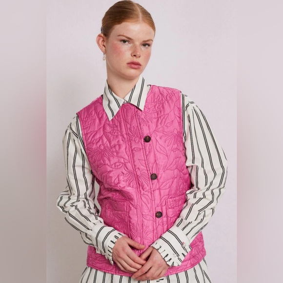 Damson Madder Jackets & Blazers - NWT Reversible Damson Madder Vest